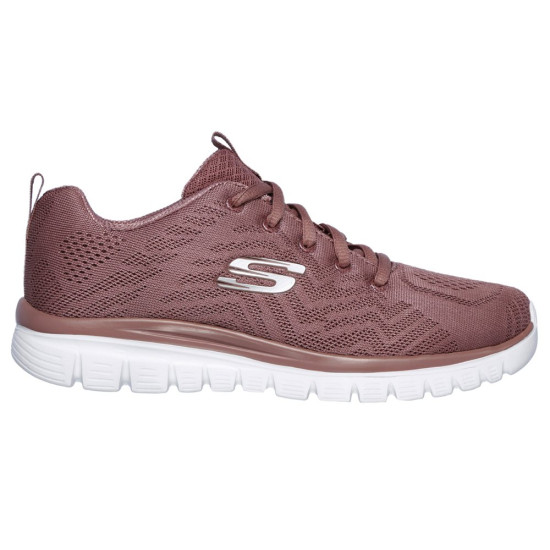 Skechers Engineered Mesh Lace-Up W/ Memory Foam